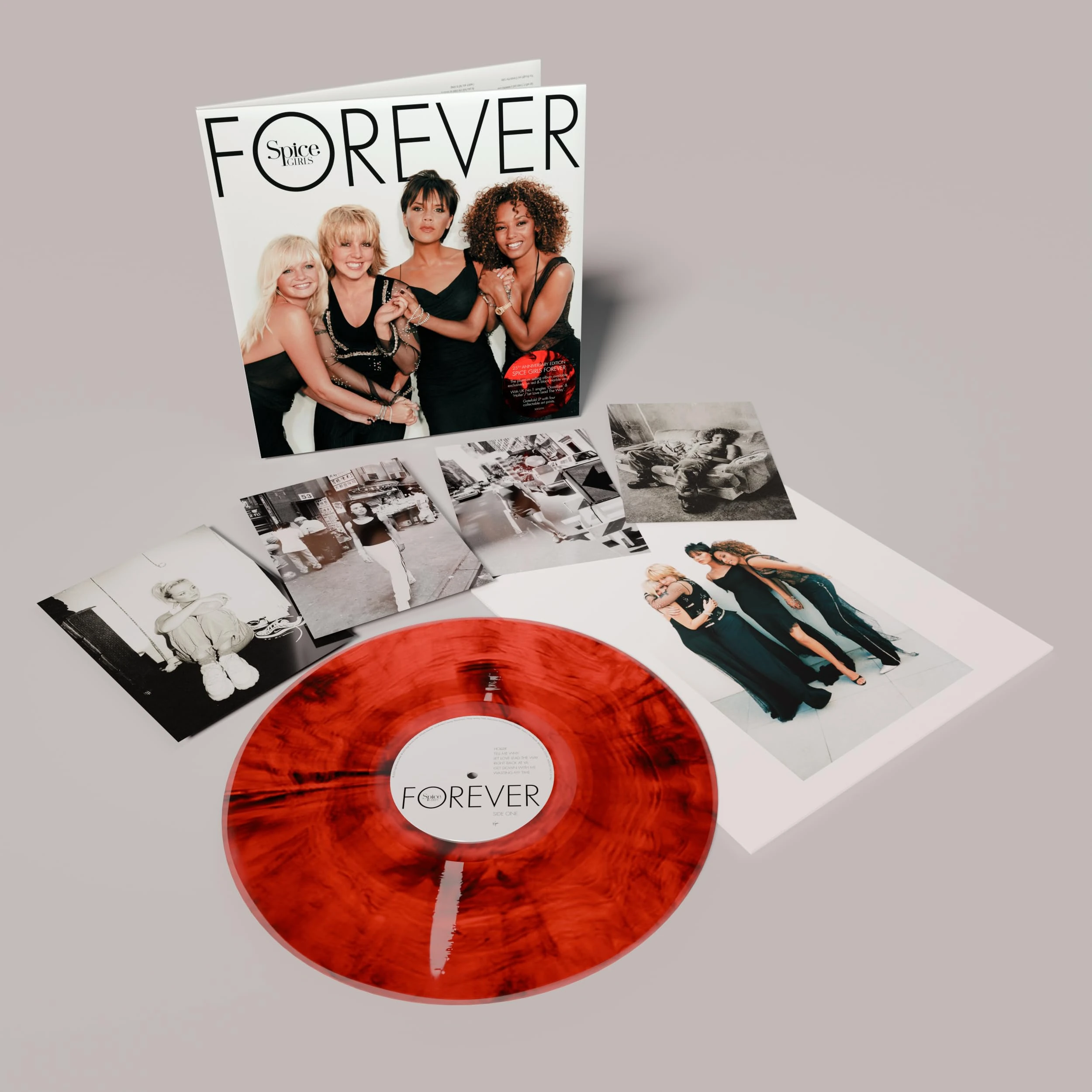 Forever25: Red & Black Marble Vinyl [VINYL]