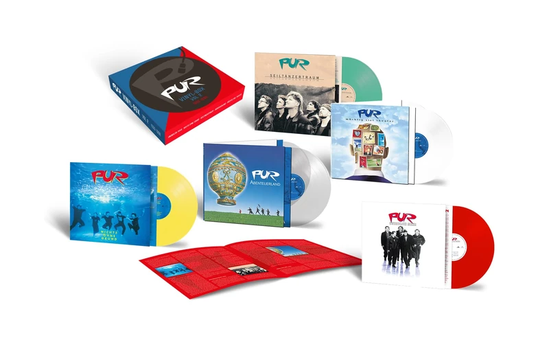Pur Vinyl-Box Vol. 2 (1990 - 1998) (5lp Farbig) [VINYL]