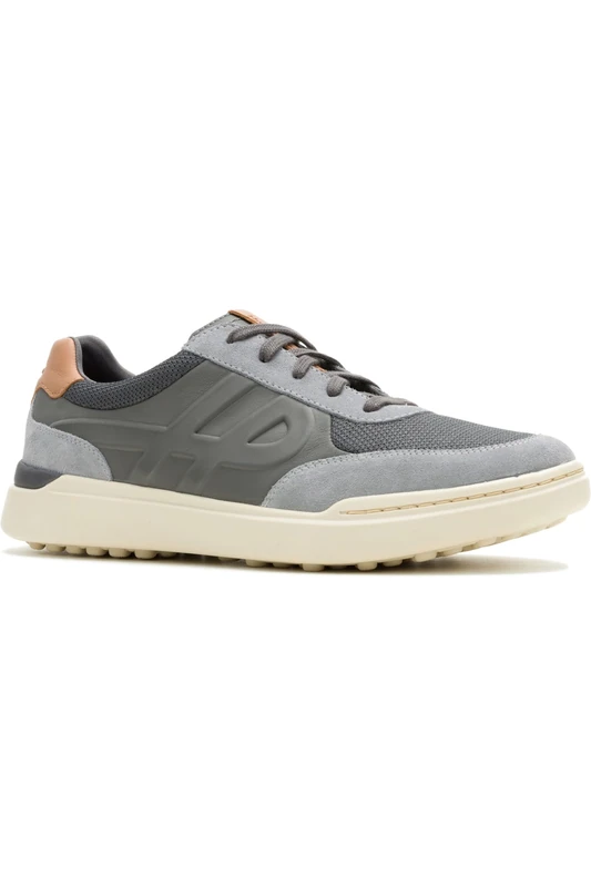Hush Puppies Men's Wes HP Sneaker, Charcoal, 9 UK