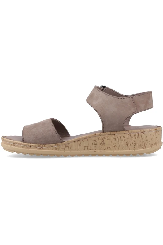 Hush Puppies Female Ellie Sandal, Grey, 4