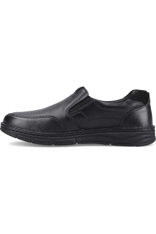 Hush Puppies Men's Fanco Slip On, Black, 12 UK