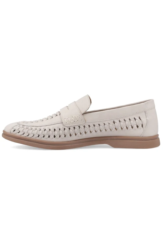 Hush Puppies Male Bowie Loafer, Taupe, 7