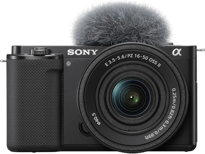 Sony ZV-E10K Mirrorless Vlog Camera with 16-50mm II Lens (APS-C Sensor, 4K Video, Flip Screen, Real-Time Eye AF, Ideal for Content Creators)
