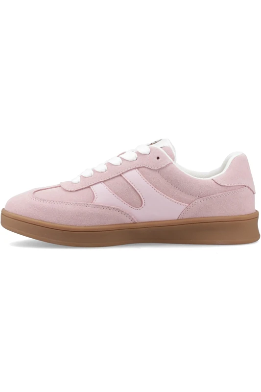 Hush Puppies Female Morgan Retro Sneaker, Pink, 6