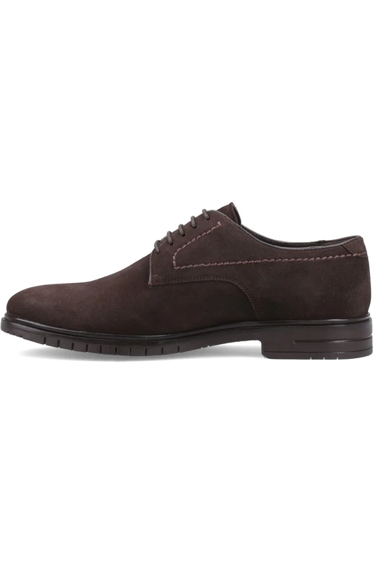 Hush Puppies Men's Sterling Suede Lace, Chocolate, 12 UK