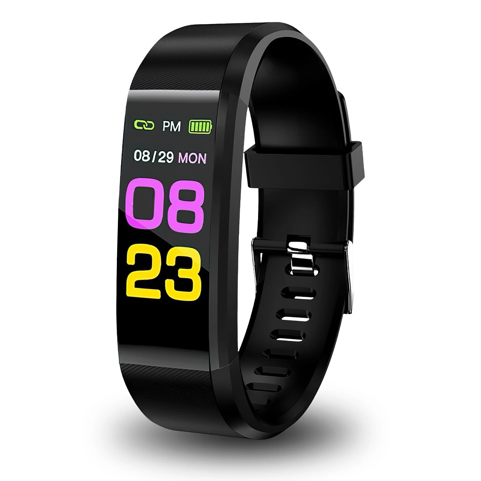 Fitness Tracker Activity Tracker with Sleep Monitor Heart Rate Smart Watch with Step Calories Counter Pedometer Blood Oxygen IP67 Waterproof with 14 Sports Mode Plug Into Computer for Charging