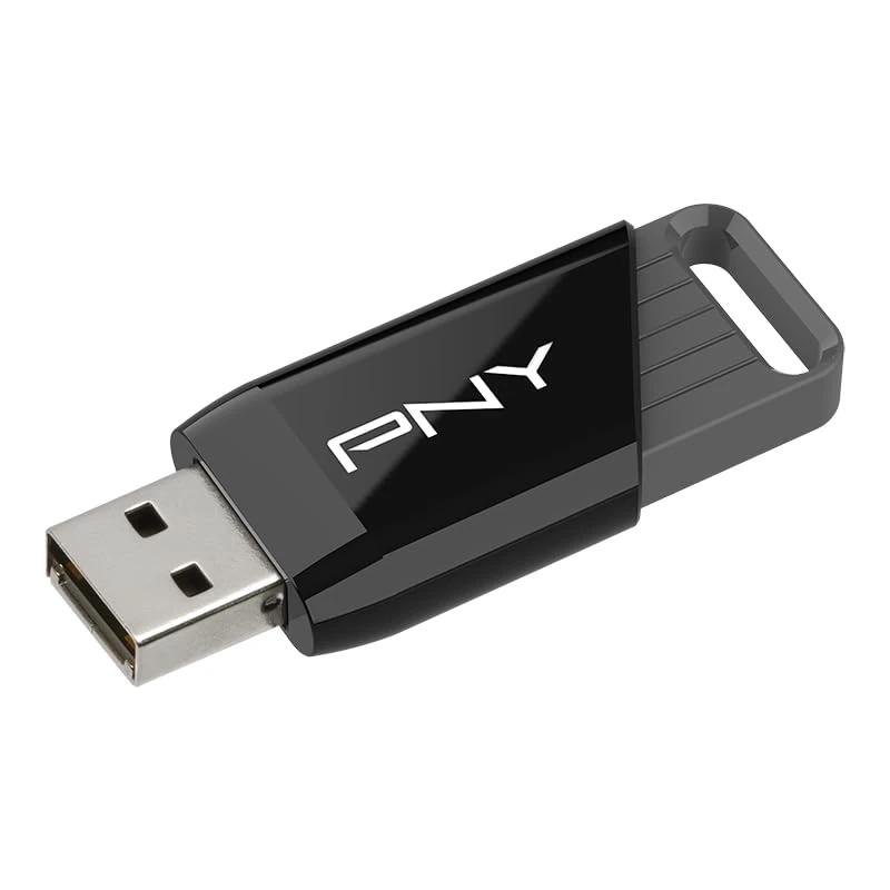 PNY 32GB Attaché X USB 3.2 Gen 1 Flash Drive, Advanced Performance Up to 130MB/s Read, Everyday Data Store & Transfer, Reliable Portable Storage, Durable, Type-A, Computers, Laptops, Desktops