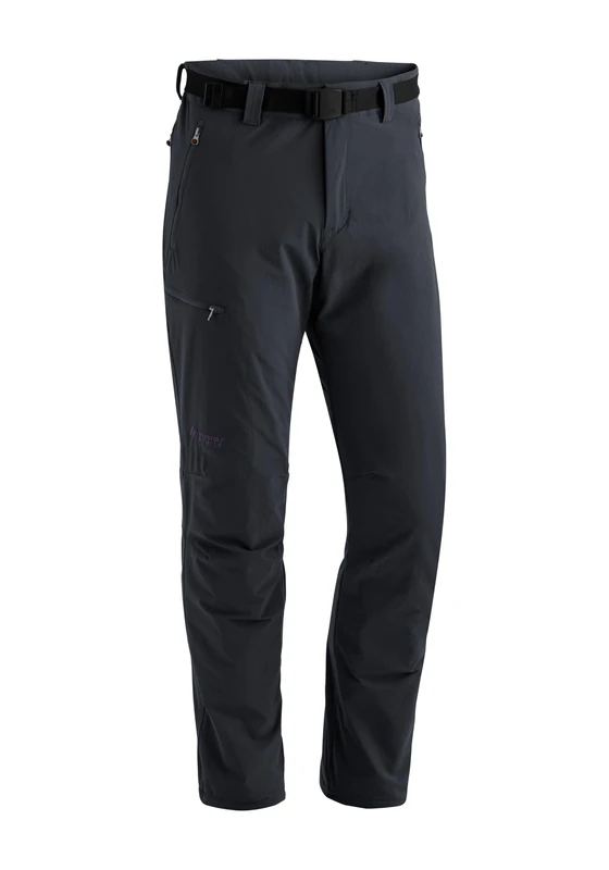 Maier Sports Oberjoch Therm Men's Padded Outdoor Trousers - Black - Image 1