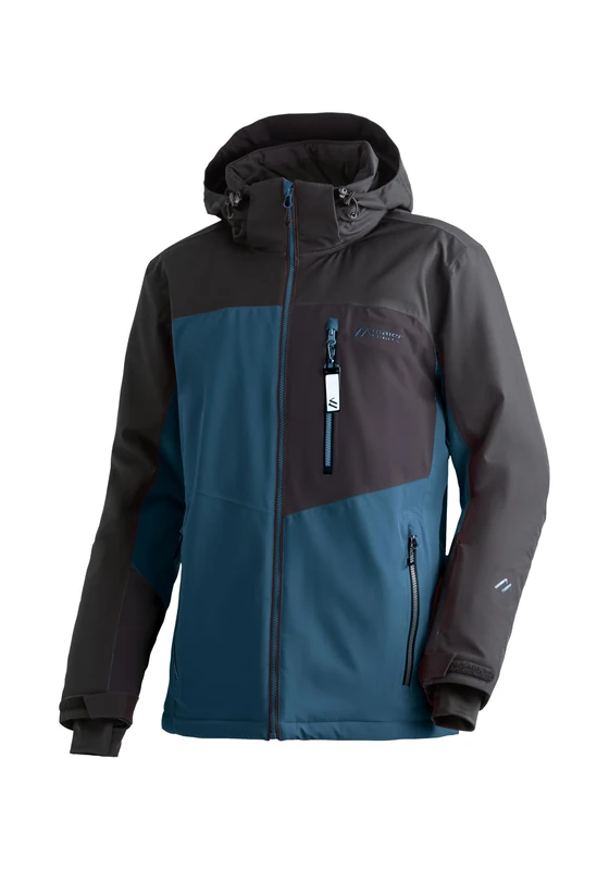 Maier Sports Oravice Men's Ski Jacket - Peruvian Blue/Black 56