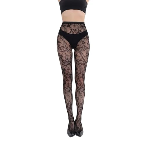 Generic Sexy Fishnet Hollow Out Tights - Black, One Size
