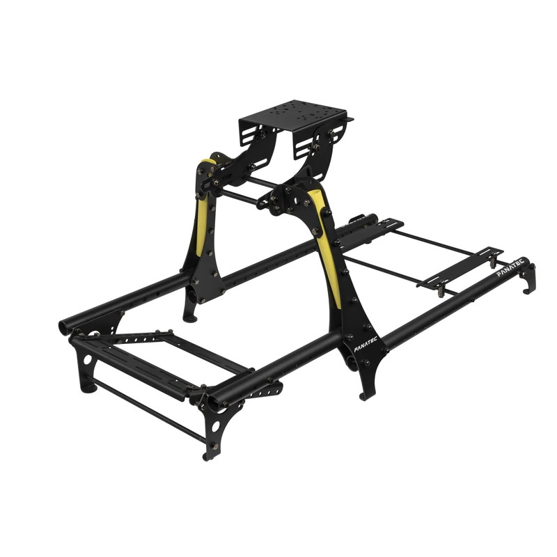 Fanatec Sim Racing CSL Cockpit V1.5 – Strong and Lightweight, Steel-Reinforced Aluminium Frame, Universal Wheelbase Mounting Bracket, GT Driving Position, Easy Assembly – Black