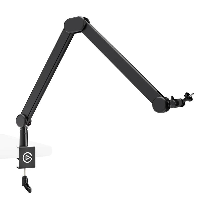 Elgato Wave Mic Arm MK.2 – Studio Boom Arm for Streaming & Podcasting, With Cable Channels, Desk Clamp, Riser Extension – For USB & XLR Microphones