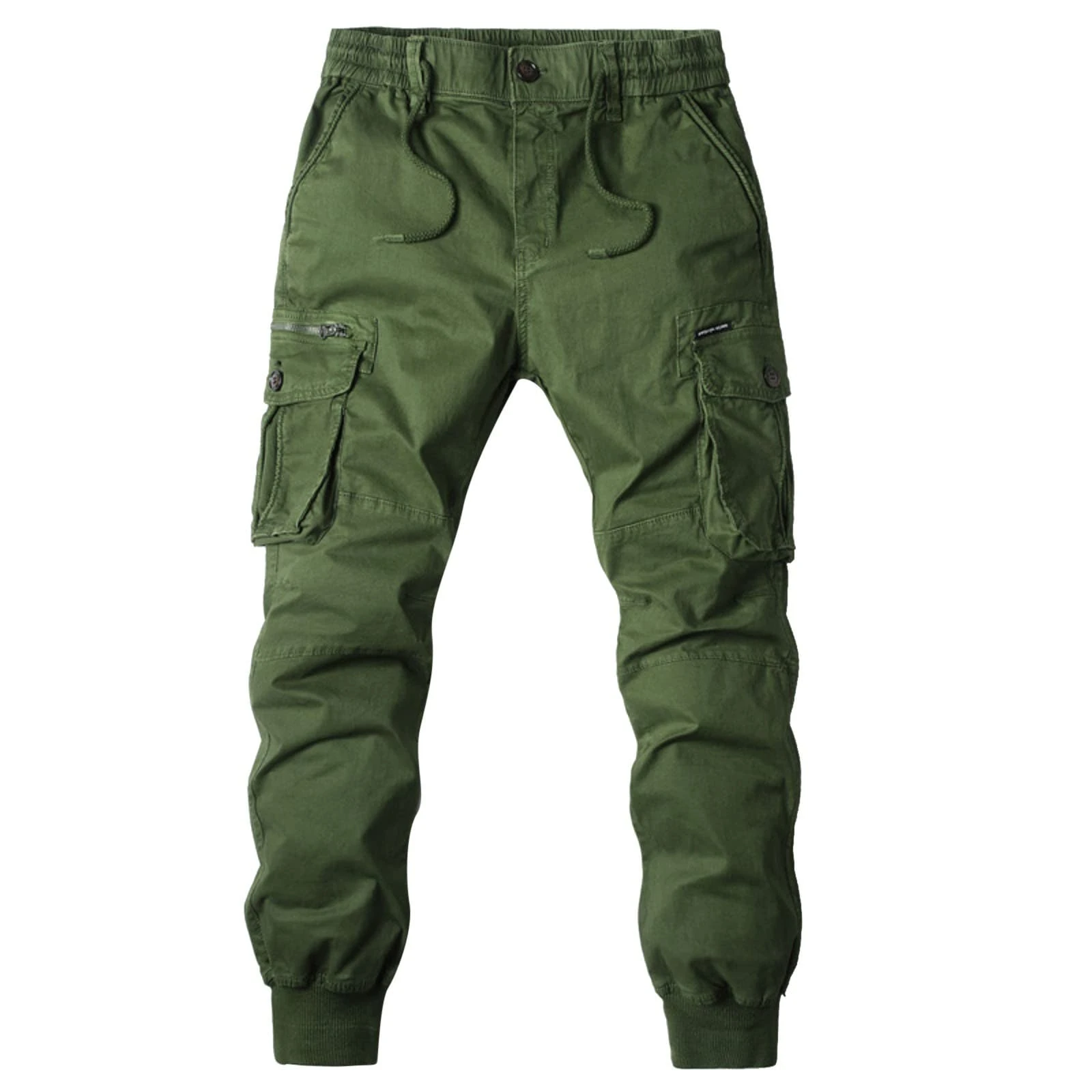 Sportswear for Men, Gym, Cargo Jogger, Men's Slim Fit Casual Trousers, Extra Strong Running Trousers, Buttons, Pleated Trousers with Side Pockets, Climbing Trousers, Sweatpants, Sports Trousers, Cool