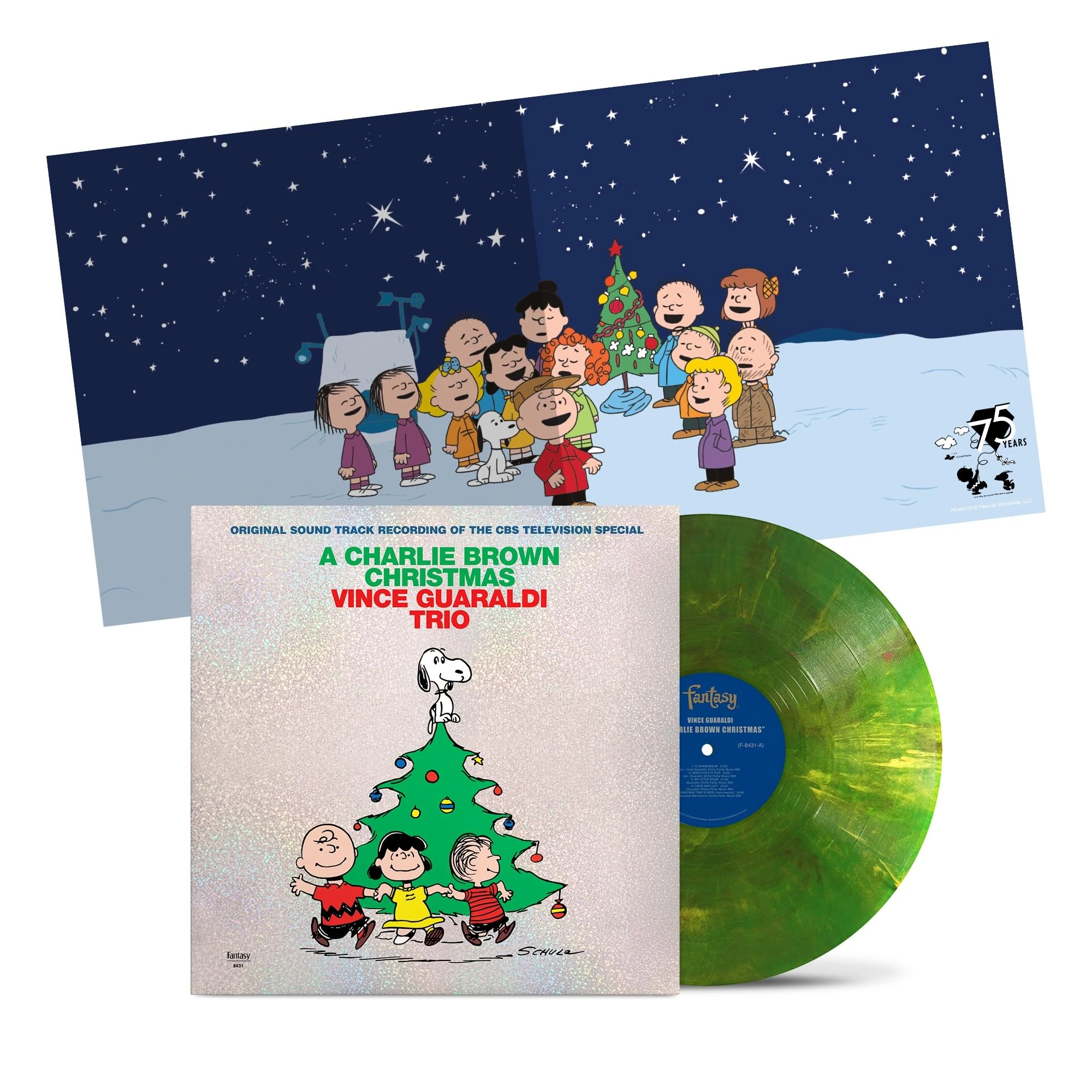 A Charlie Brown Christmas (Ltd. 60th Anniv. Edition: Holographic Foil Jacket / Christmas Tree Lp) [VINYL]