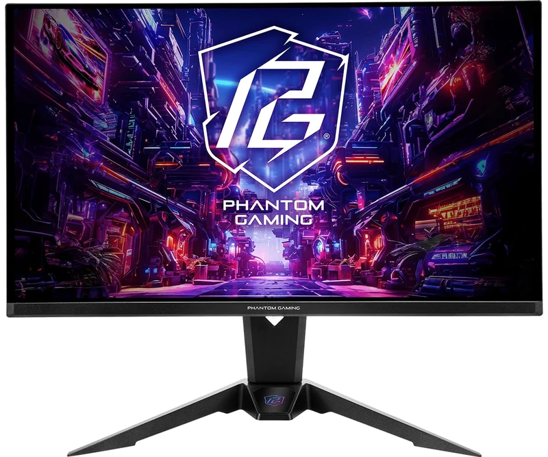 ASROCK PGO27QFV Monitor, 27", QHD (2560 x 1440), 360 Hz, 1500:1,0.03 MS, 2HDMI+DP, WiFi, Black