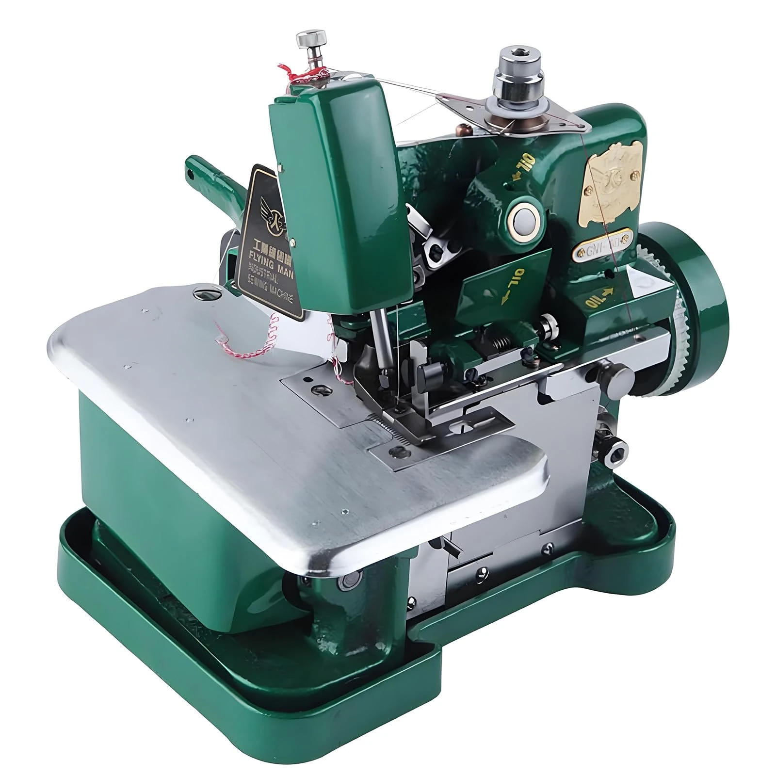 ZYLDDS Overlocker Serger 435D, 3-4 Thread,Machine Serger Industrial,Adjustable Stitch Length with Metal Frame,for Heavy Duty Fabric Includes Accessories.