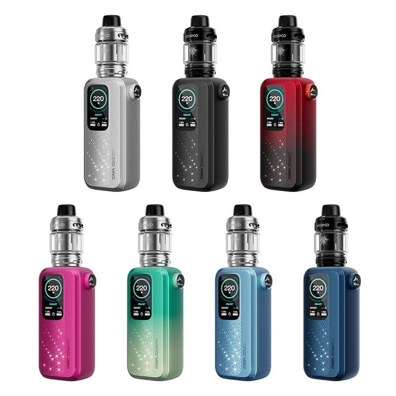 Skip to the beginning of the images gallery Voopoo | VINCI Spark 220 Vape Kit | Dual 18650 | 220W | UFORCE X Tank | NO NICOTINE (Space Blue)