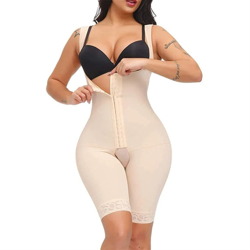 Shapewear For Women Tummy Control Body Shaper Open Bust Bodysuit For Women Waist Trainer