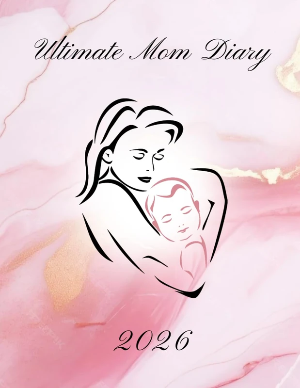 Ultimate Mom Diary 2026: 517 Pages to Put all Your Planning in One Place – PINK