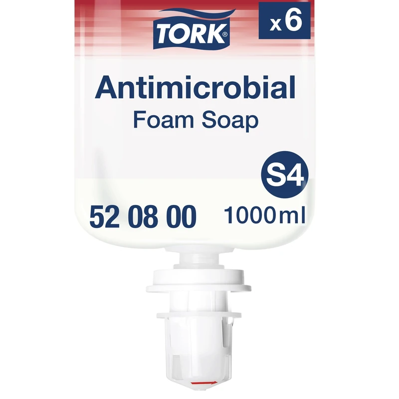 Tork Antimicrobial Foam Soap (6x1Ltr)