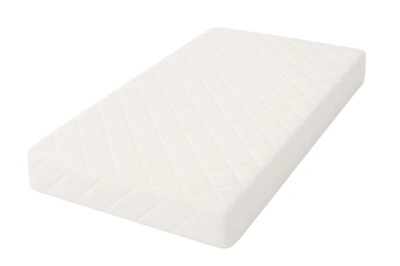 Toddler Cot Mattress 160 x 70 x 10 cm – Baby Cot Bed Mattress – Quilted Breathable & Anti-Allergenic Polycotton Cover – Firm Foam Support, Removable Cover – UK Made
