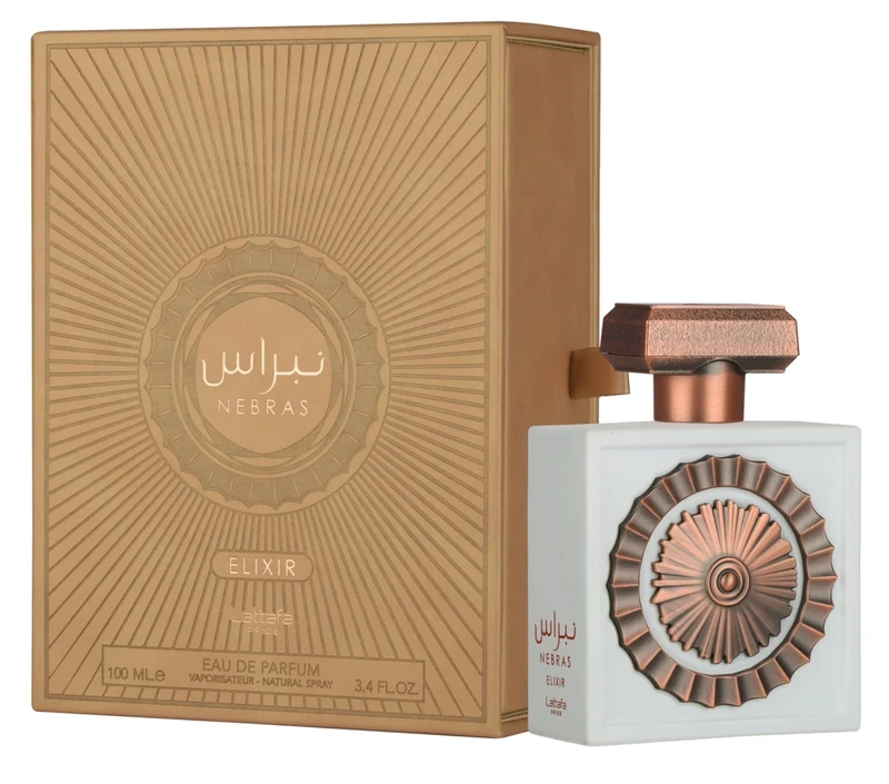 Lattafa Pride Nebras Elixir EDP 100 ml/3.4 Oz – Sweet & Creamy Gourmand Unisex | Vanilla, Musk & Sugar Cane
