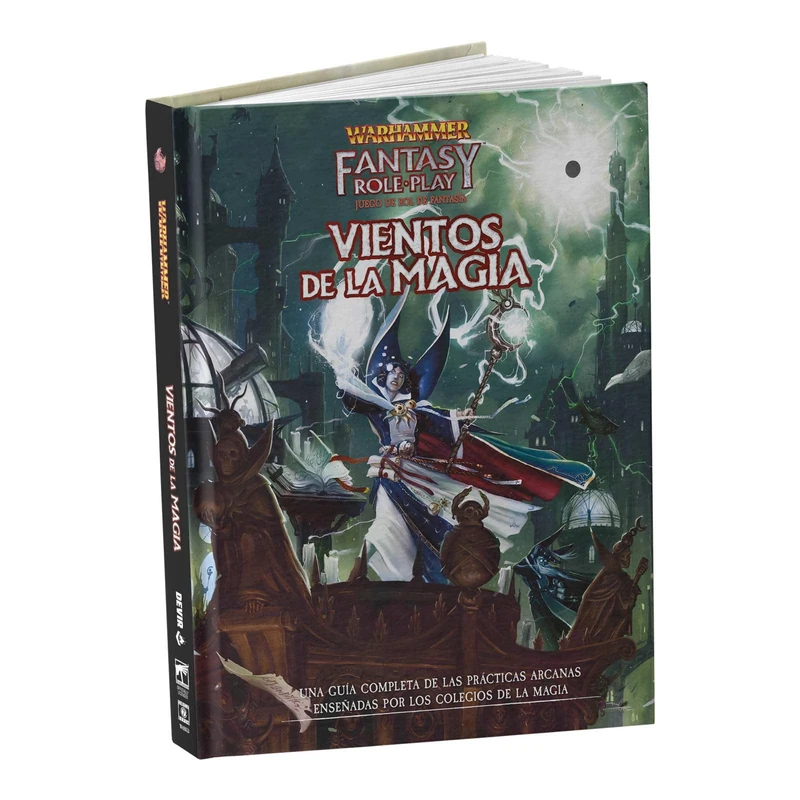 Devir - Warhammer Fantasy: Winds of Magic | Sorcery and the Eight Magic Colleges Role Playing Supplement - Image 1