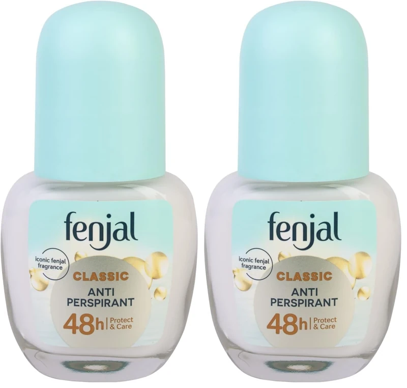 Fenjal Crème Deodorant Roll-On 50ml (Pack of 2)