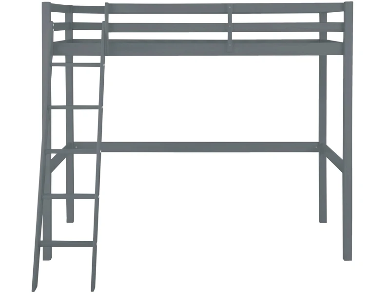 Alpi2 HighBed Grey, 208x98x175cm (DxWxH) - Image 1