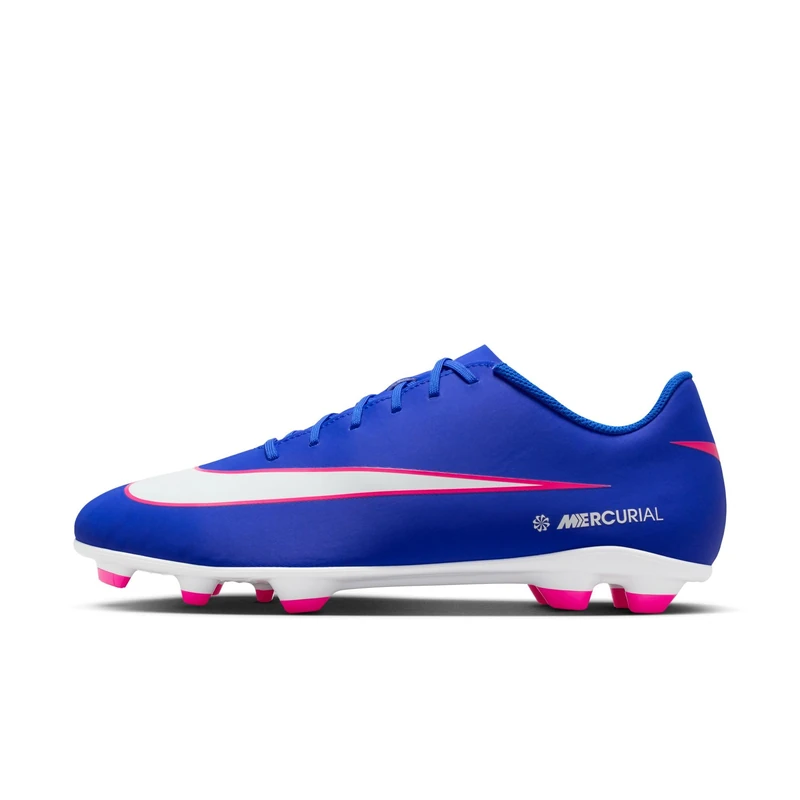 Nike Unisex Vapor 16 Club FG/MG Football Shoes, Racer Blue/White, 10.5