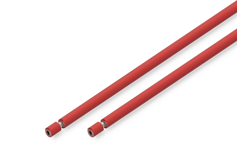 DIGITUS Solar installation cable – 20 m – 6 mm² conductor cross‑section – H1Z2Z2‑K – XLPO jacket – UV‑resistant and weatherproof – solar cable for PV systems – red