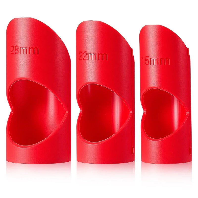 ColumPRO 3PCS Burr-Free Pipe Lagging Insulation Foam Cutting Tool with 15mm, 22mm & 28mm, Unbreakable Nylon Hard Plastic Material for Foam Cutting