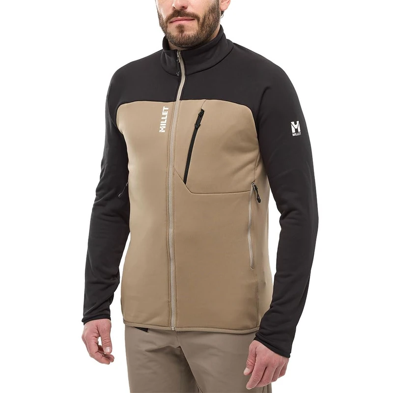 MILLET Men's Fleece Jacket Stretch Warm Comfortable Functional – SENECA FLEECE