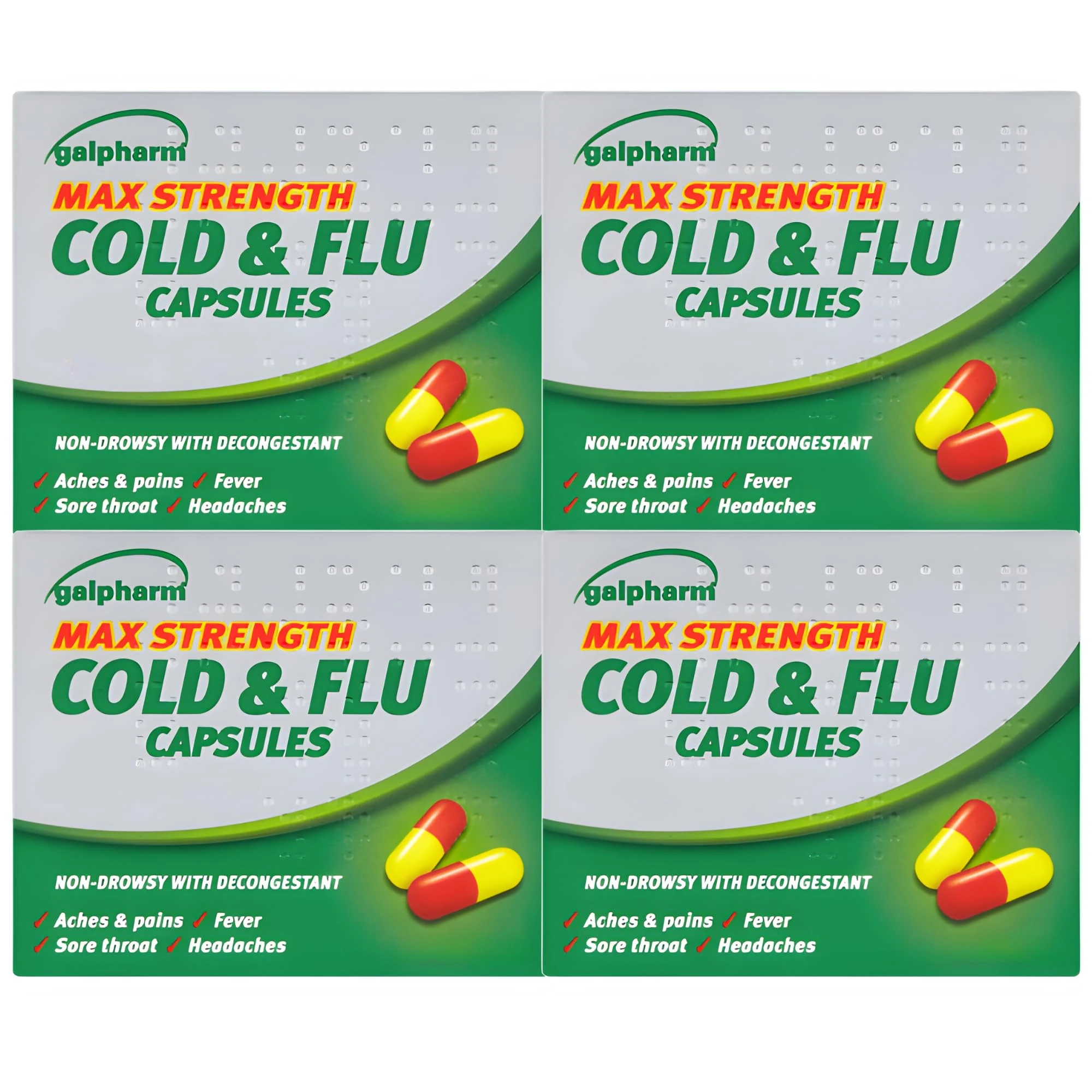 4 x Cold and Flu Capsules
