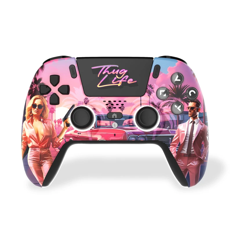 Freaks and Geeks-Bluetooth Wireless for PS5 Controller - LED - Thug Life