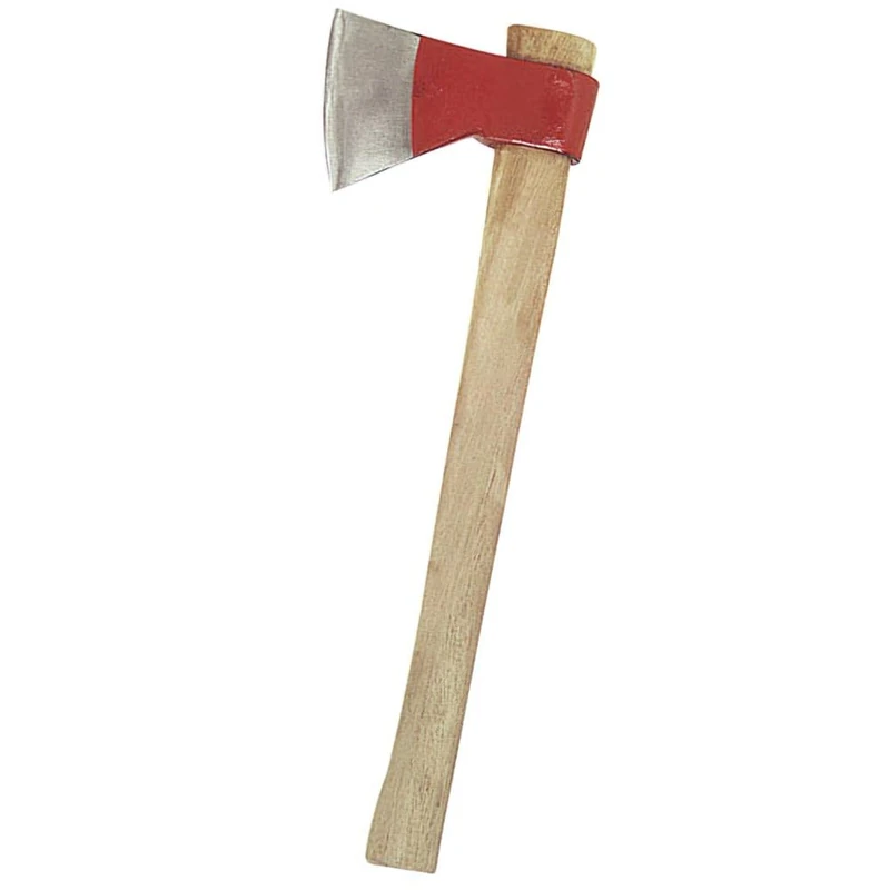 Axe - 800 g cutting tool, ergonomic handle, ideal for woodworking and gardening, high durability and strength.