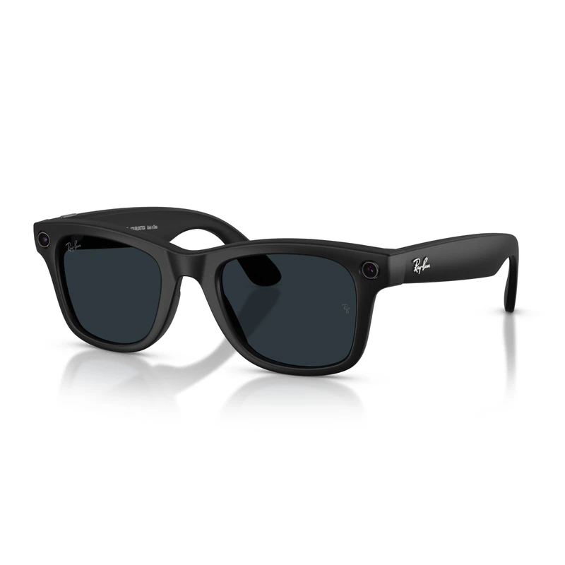 Ray-Ban Meta (Gen 2), Wayfarer Large, Matte Black, Transitions® Grey Lenses