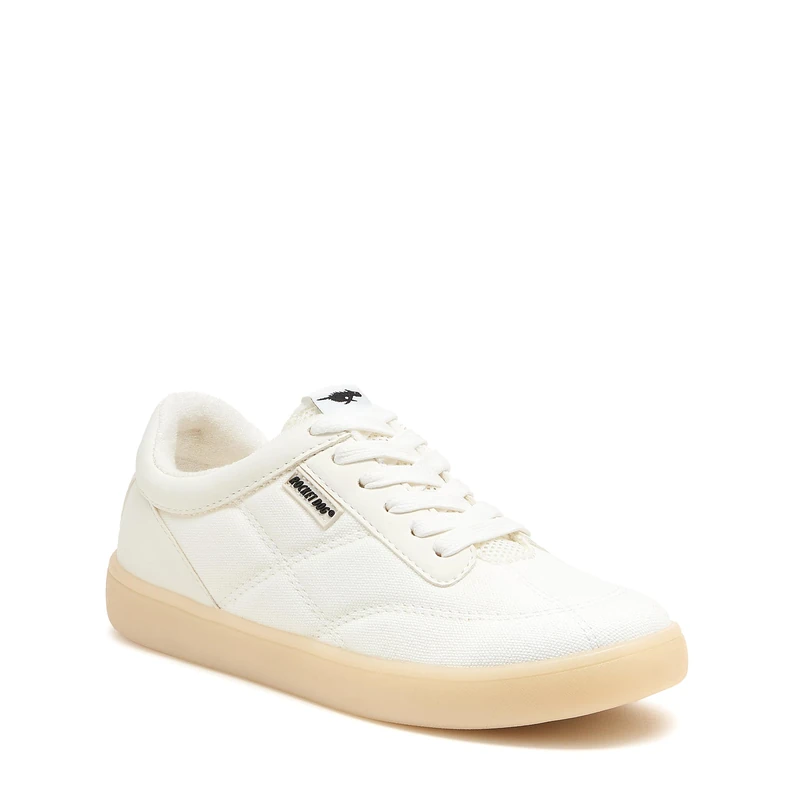 Rocket Dog Kitty Canvas PU Cotton Women's White Trainers - UK 8