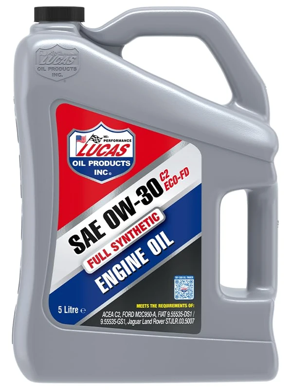 Lucas Oil Synthetic 0W-30 C2 ECO-FD Engine Oil - 5 Litre