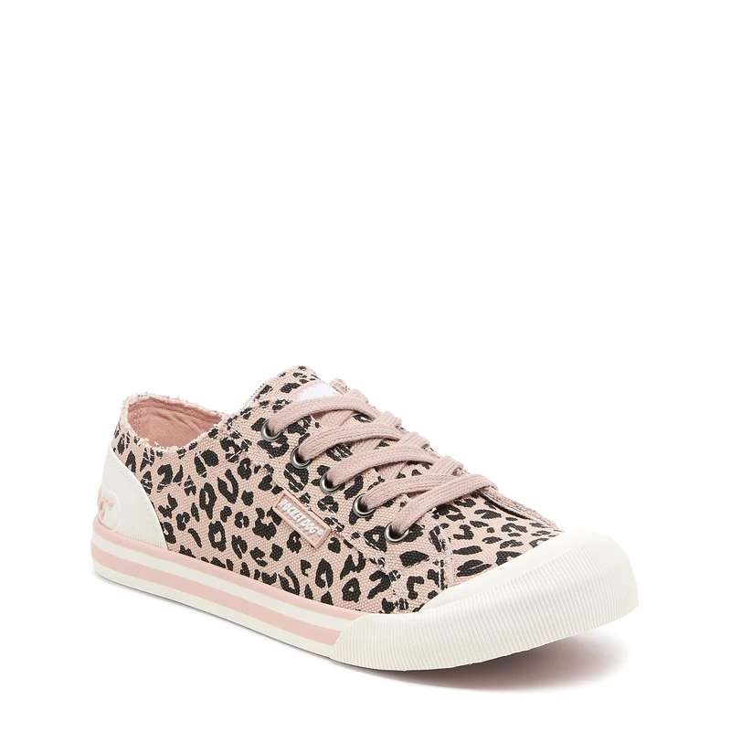 Rocket Dog Jazzin Leon Cotton Women's Light Pink Trainers - UK 4