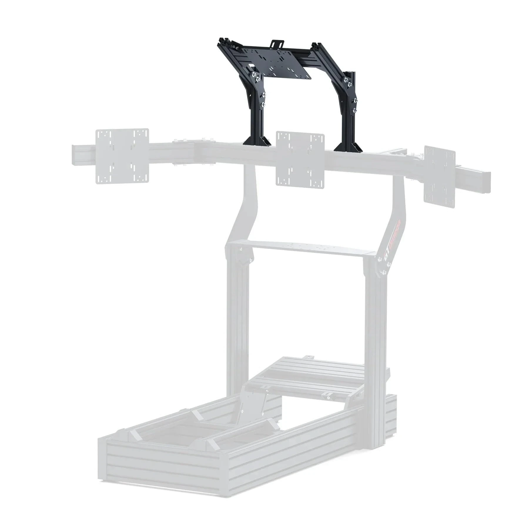 GT Omega PRIME Quad Upgrade Kit - Works in Conjunction with the Triple Upgrade Kit, Easy Mounting of Fourth Screen