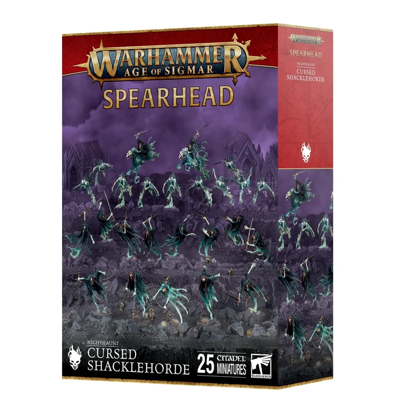 Games Workshop - Warhammer - Age of Sigmar - Spearhead: Nighthaunt - Cursed Shacklehorde (2025 Edition)