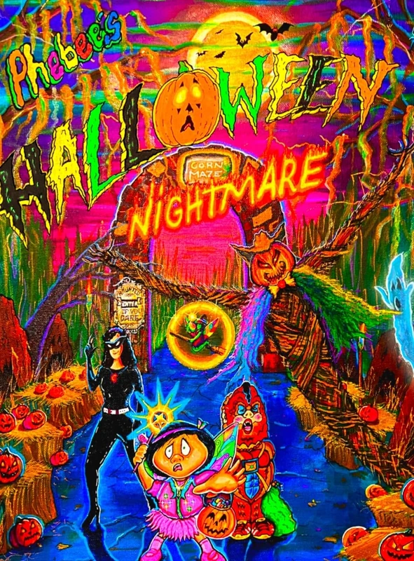 Phebee's Halloween Nightmare: A Spooky Magical Adventure Kids Will Read Again and Again! (Phebee & Sprinkle)