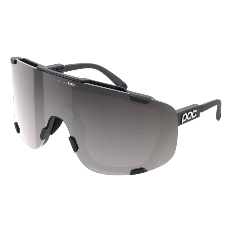 POC Devour Sunglasses, Pargasite Green/Clarity Road/Sunny Silver, One Size