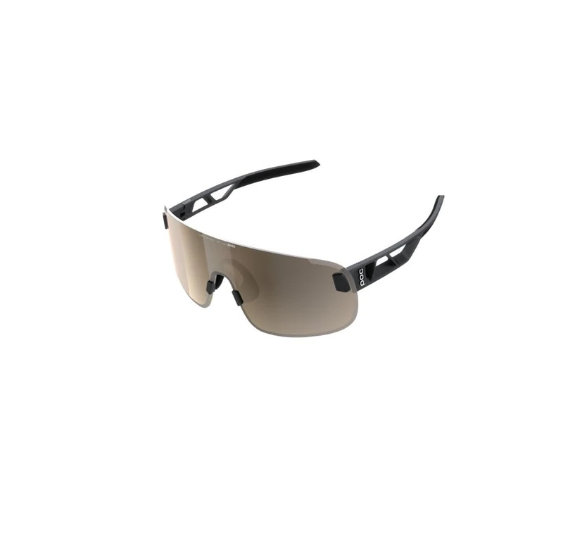 POC Elicit Sunglasses, Uranium Black/Clarity Trail/Partly Sunny Silver, One Size