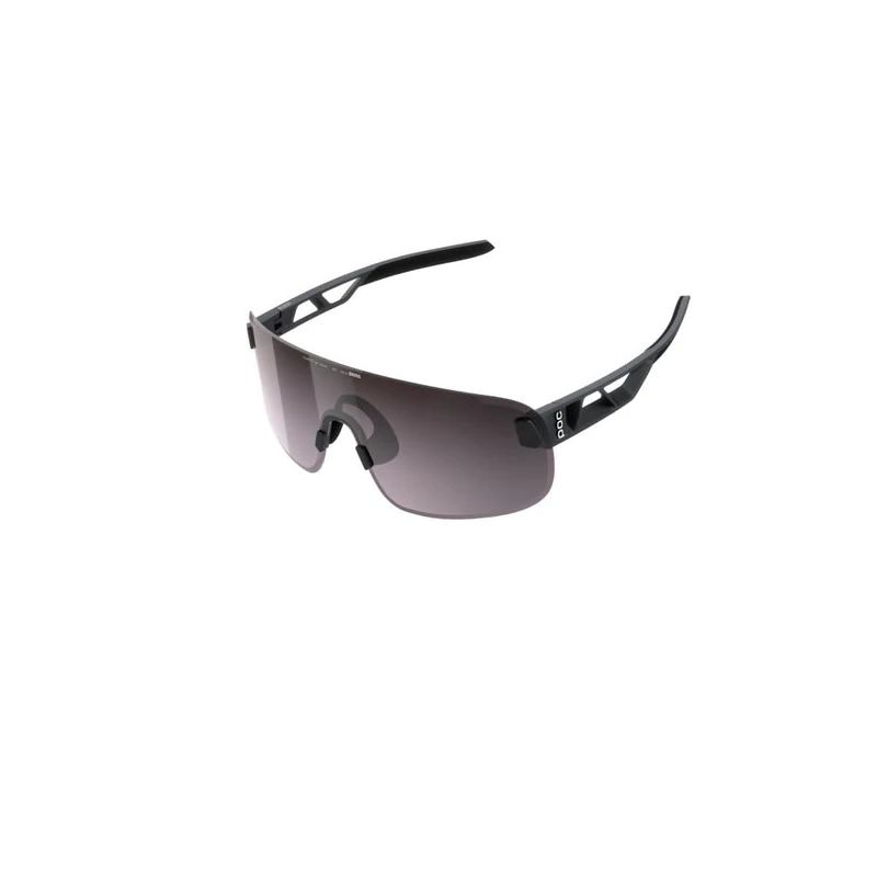 POC Elicit Sunglasses, Uranium Black/Clarity Road/Sunny Silver, One Size