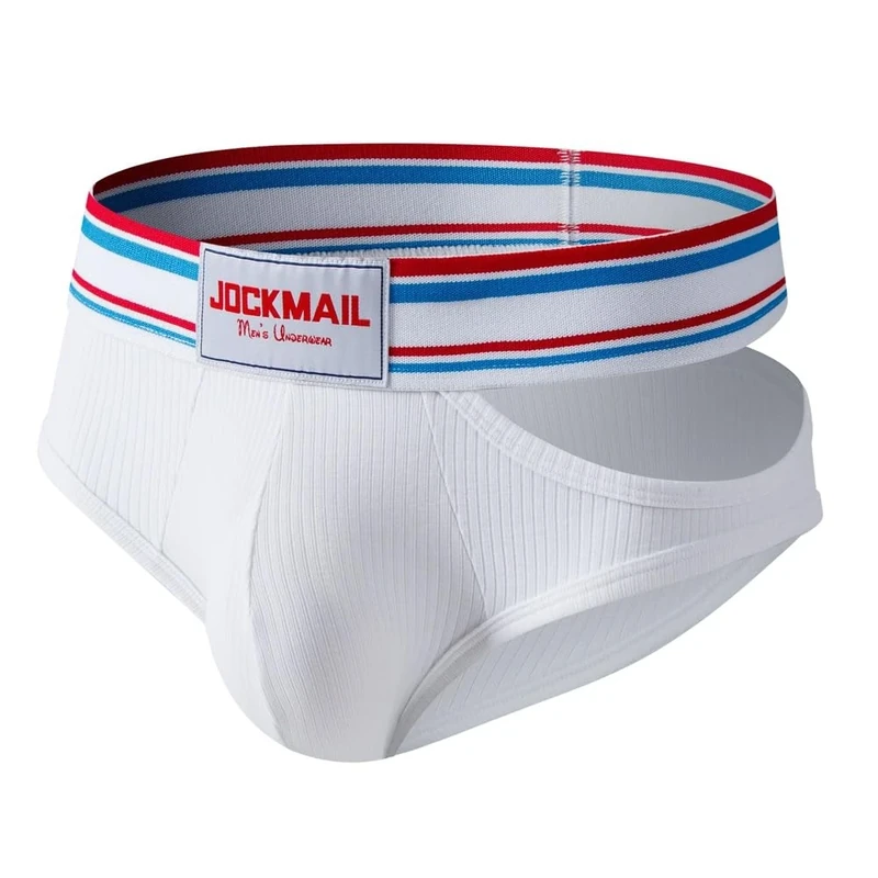 JOCKMAIL Mens Sexy Underwear Briefs Mesh Athletic Briefs Comfortable Men Sport Underwear for Gym & Daily Life