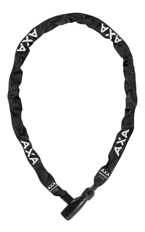 AXA 59071595KS Absolute 7-150 Chain Lock, Black, 150 cm