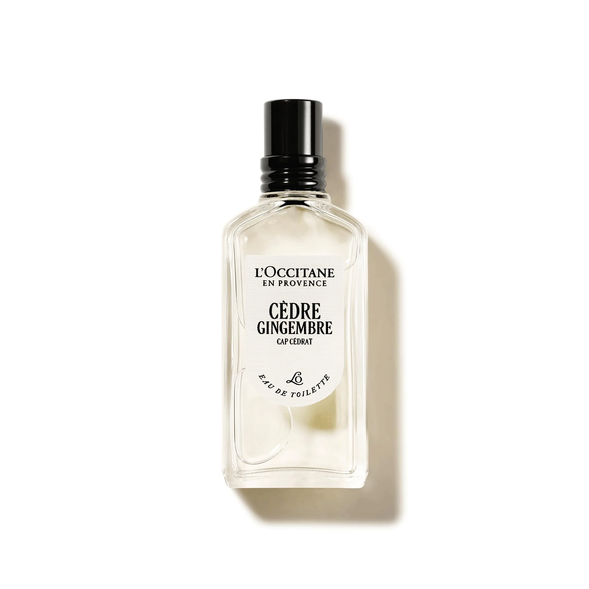 L'OCCITANE Cèdre Gingembre (Formerly Cap Cedrat) Eau De Toilette 50ml, Aquatic & Citrus Perfume with Cedarwood & Spicy Woody Base, Premium & Clean Fragrance