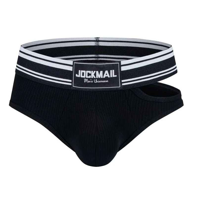 JOCKMAIL Mens Sexy Underwear Briefs Mesh Athletic Briefs Comfortable Men Sport Underwear for Gym & Daily Life